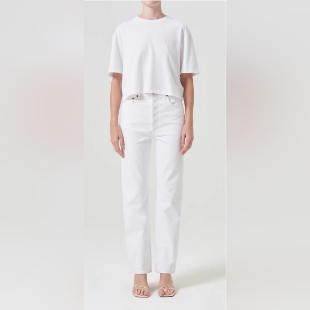 **NWT** AGOLDE 90's Pinch Waist High-rise Jean / Marshmellow / Sz 26